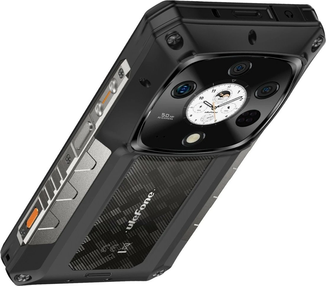 Celular Ulefone Armor 28 Pro 5G 16/512GB 6.67" AMOLED IP68/IP69K MIL-STD-810H Black