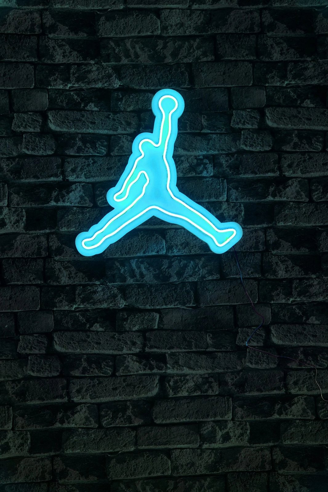 Dritë dekorative LED plastike, basketboll, ngjyrë kaltër