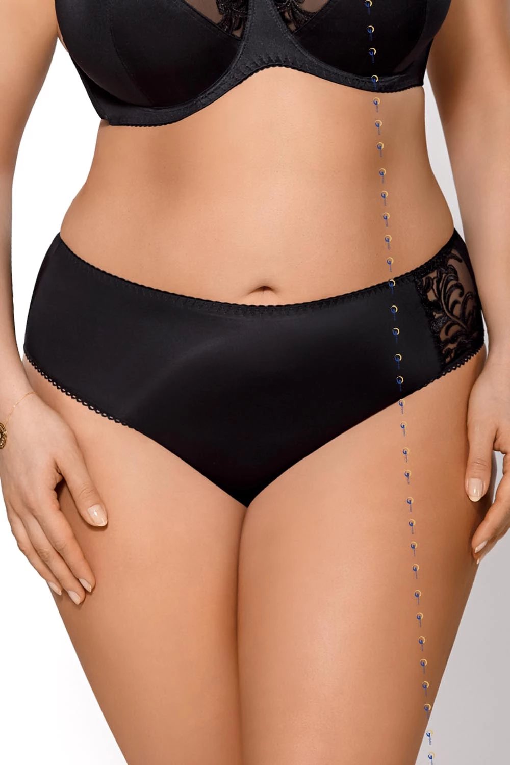 Të brendshme Gorsenia Lingerie 109484, të zeza