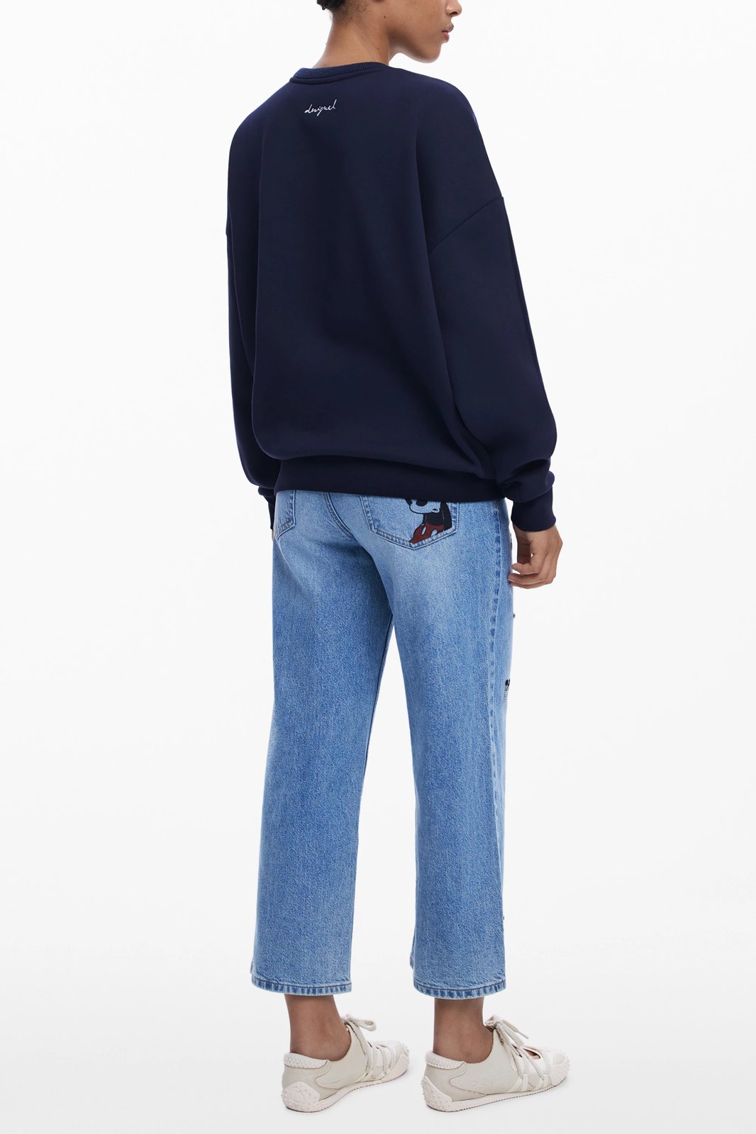Duks për femra Desigual zip-up Mickey, kaltër