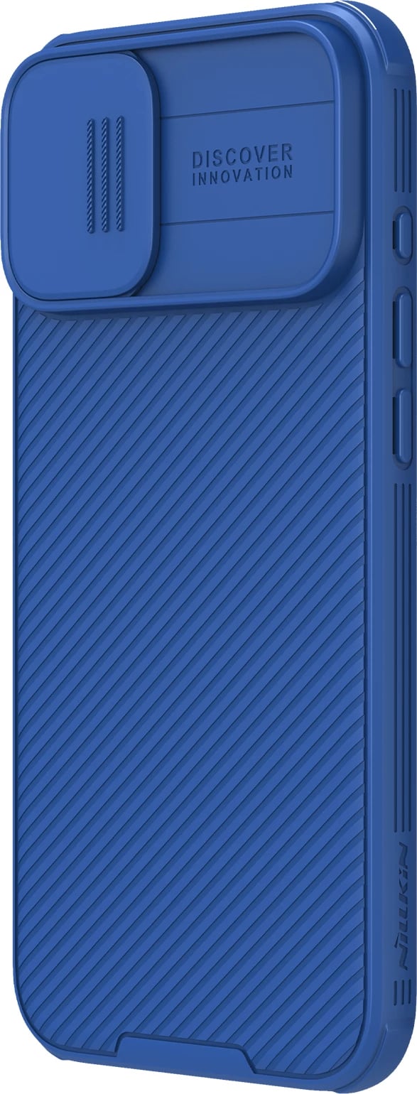 Mbështjellës Nillkin CamShield Pro Magnetic për iPhone 16, kaltër