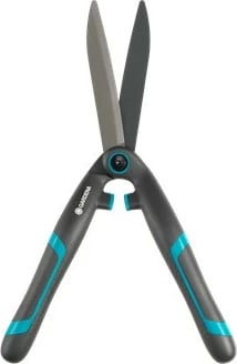 Gërshërë Gardena 12302-30, teh drejt, plastikë, 18 cm, zi/kaltër