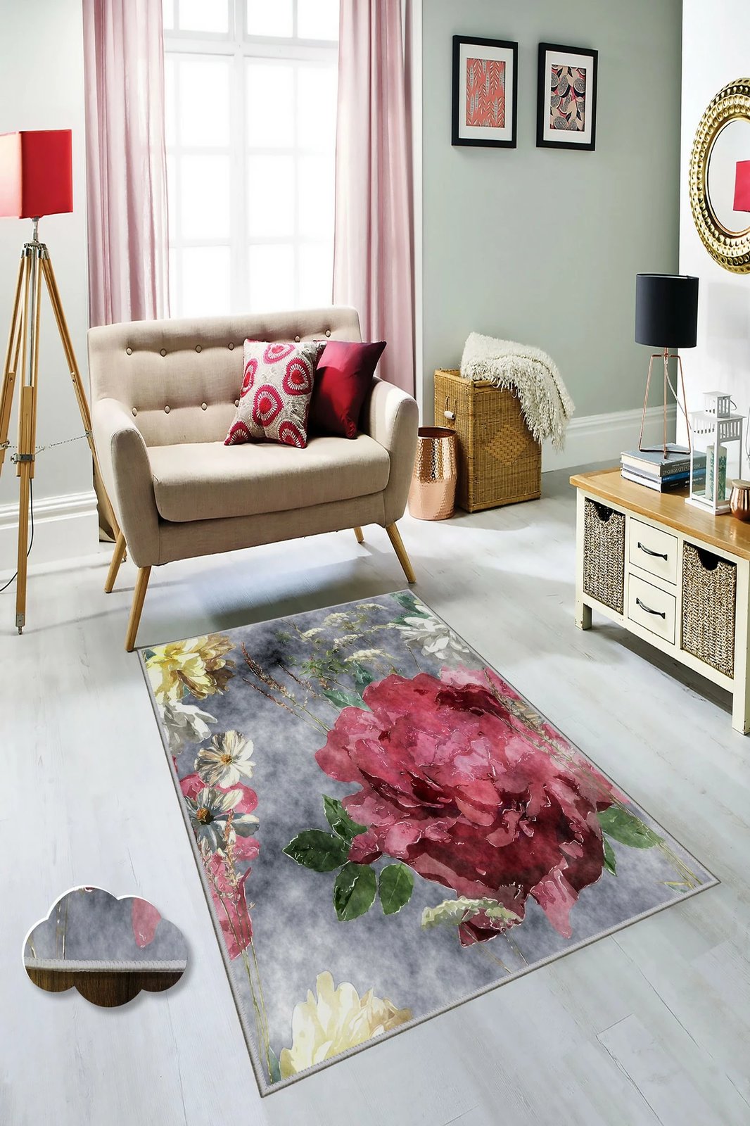 Qilim korridori, shumëngjyrësh, Conceptum Hypnose, Hmnt181, 80x200cm