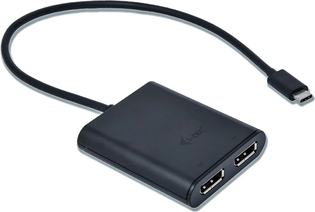 Adapter USB-C I-Tec Dual DisplayPort 4K, i zi