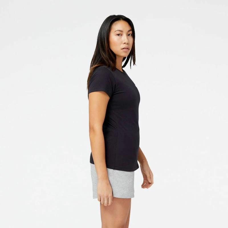 Maicë sportive New Balance për femra, e zezë