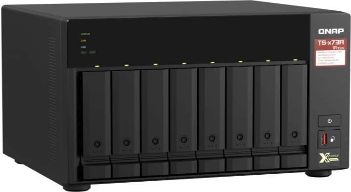 NAS server QNAP TS-873A-8G, AMD Ryzen V1500B, 8GB RAM, Tower, i zi
