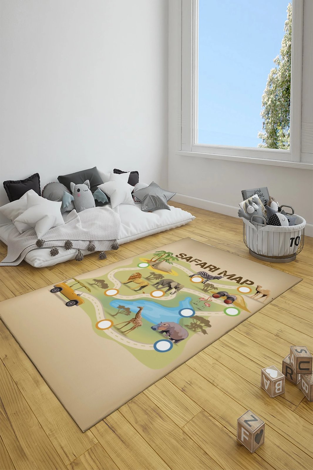 Qilim për fëmijë, shumëngjyrësh, Conceptum Hypnose CT-3085, 80x200cm