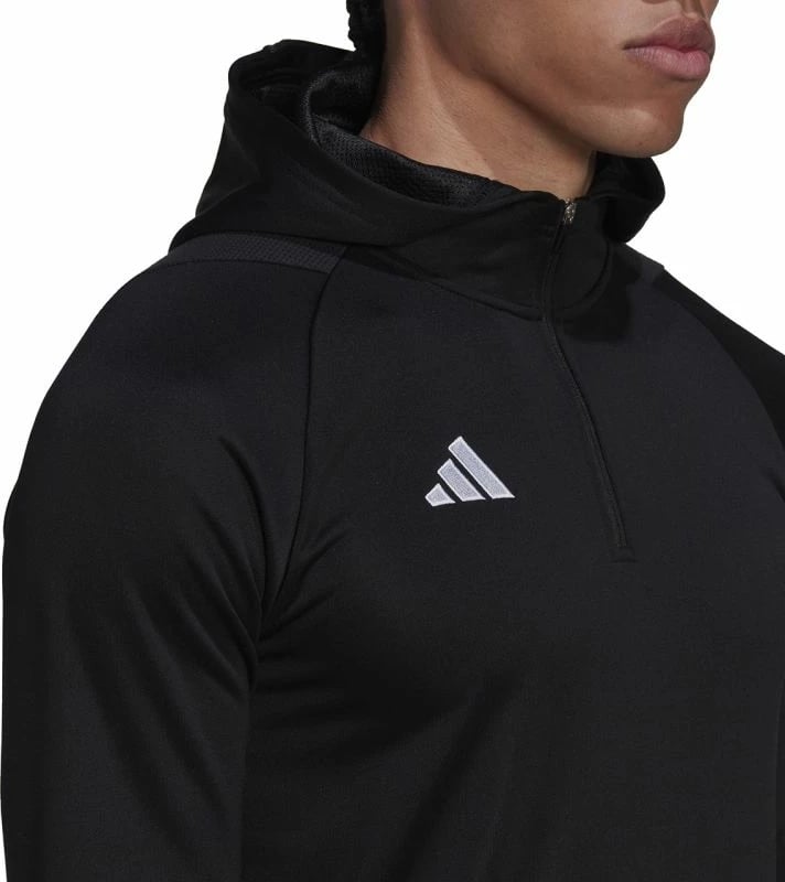 Atlete për meshkuj adidas Tiro 23 Competition Hoodie, e zezë Atlete për meshkuj adidas Tiro 23 Competition Hoodie, e zezë