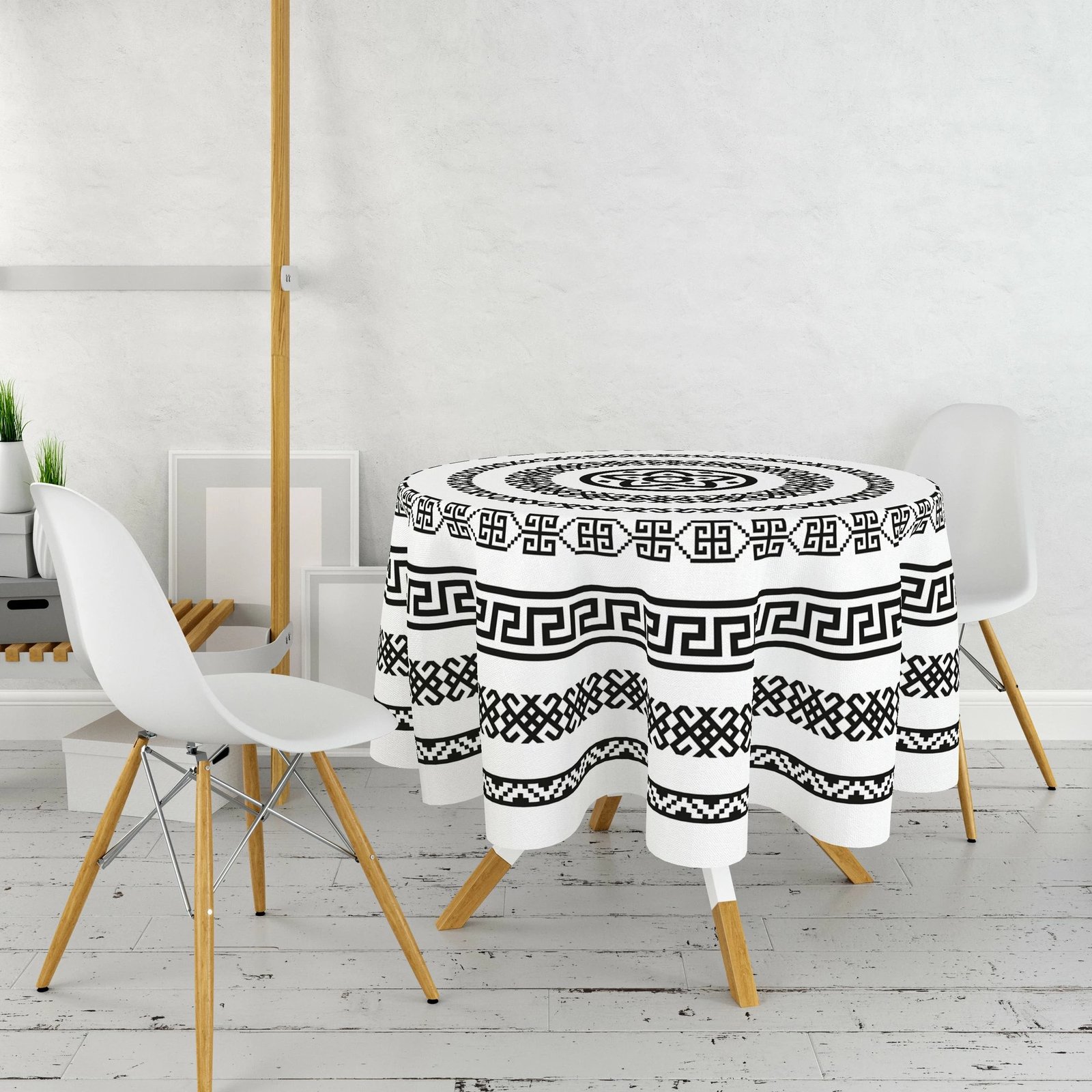 Mbulesë tavoline Hermia, Tblc 8, shumëngjyrëshe, 160cm