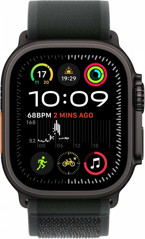 Smartwatch Apple Watch Ultra 2 GPS + Cellular, 49 mm, titani, rrip Trial M/L, zi