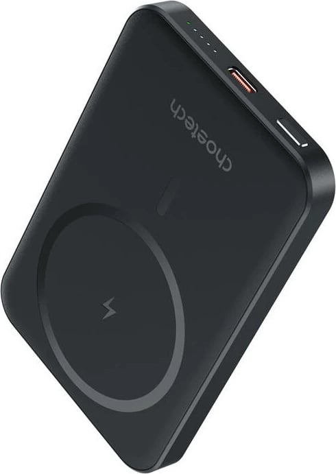 Powerbank Choetech B709, 5000mAh, i hollë, i zi