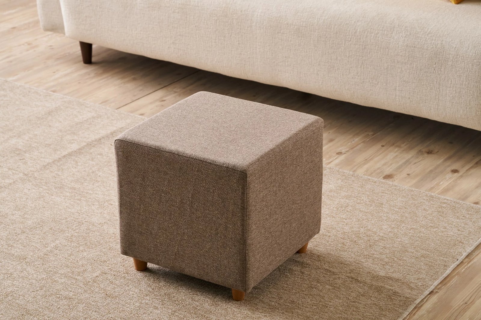 Puf Atelier del Sofa, Olimpos, ngjyrë kafe