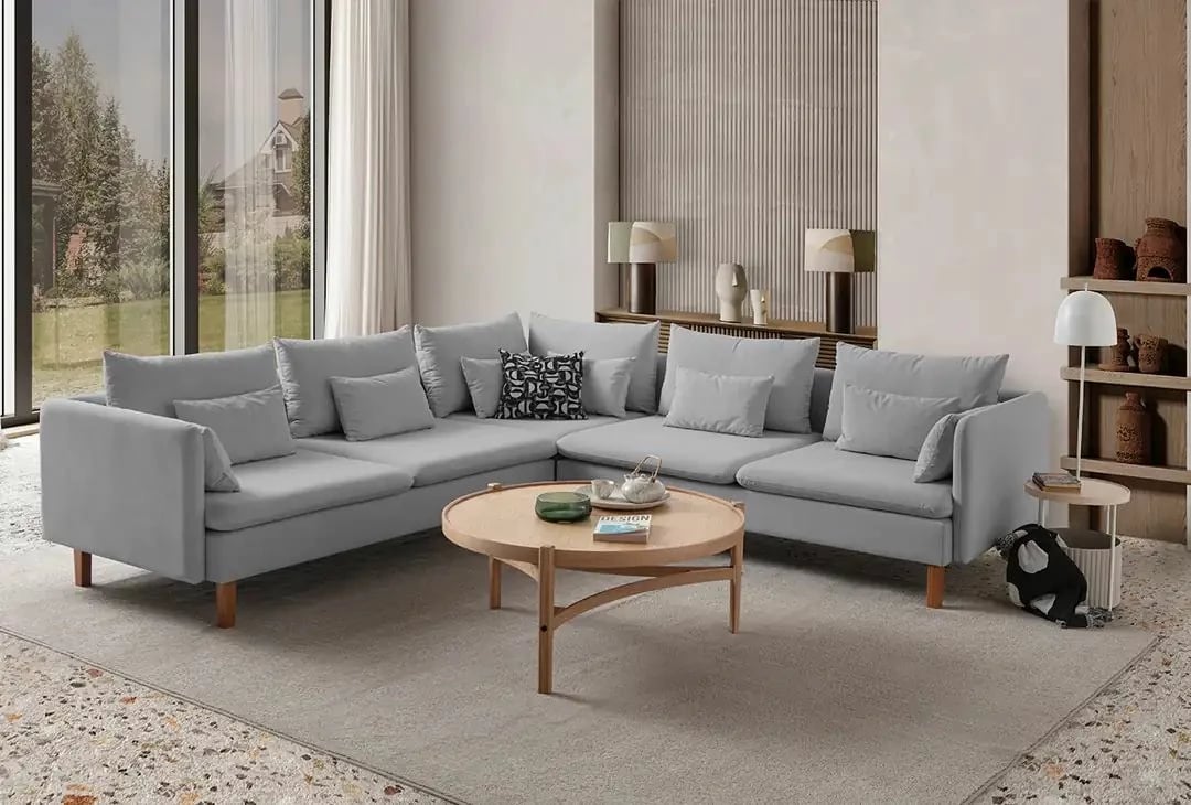 Këndare Flexy L, ngjyrë gri, Atelier del Sofa