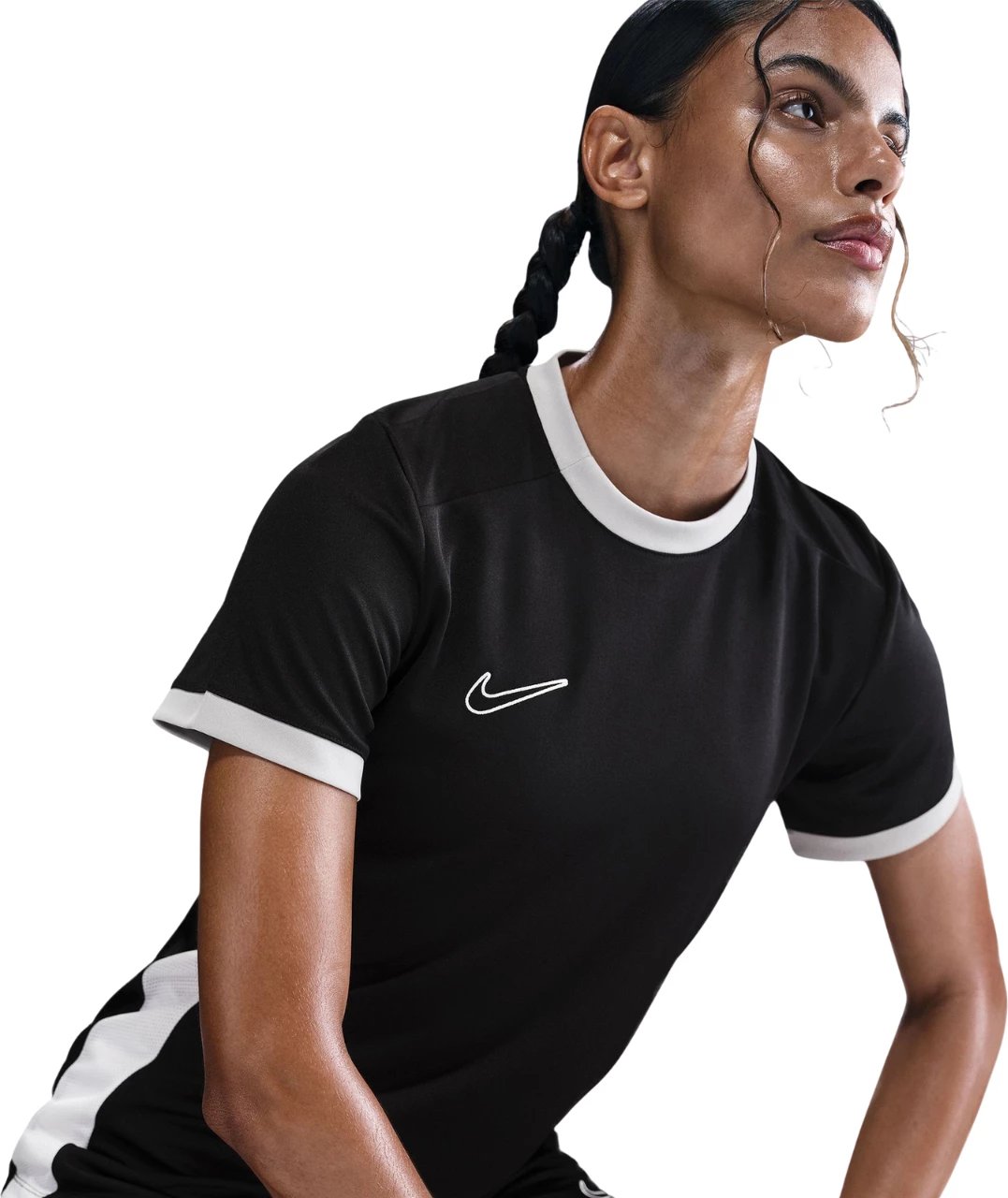 Maicë sportive Nike për femra, e zezë