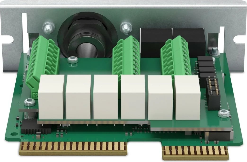 Kartë I/O APC AP9614 për SmartSlot, për UPS, e zezë/jeshile