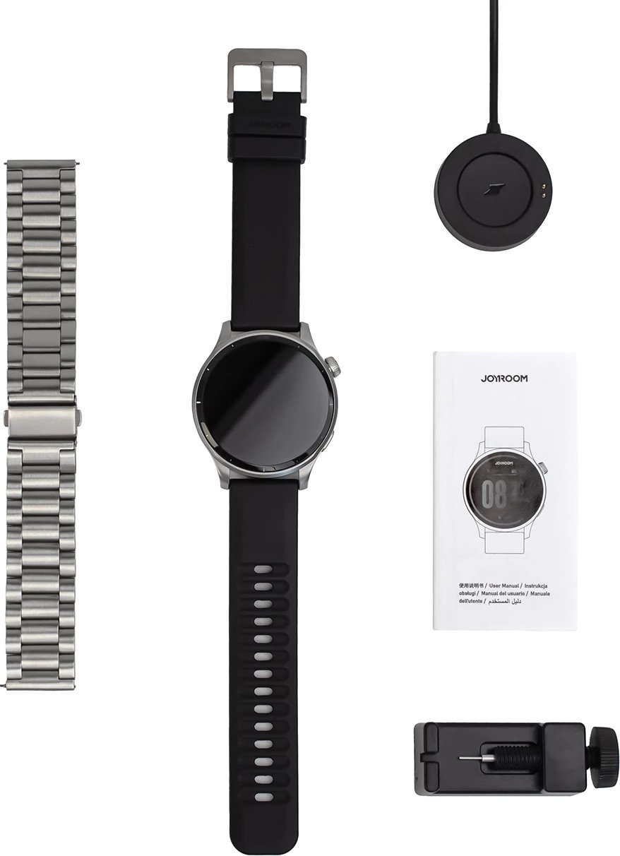 Smartwatch Joyroom JR-FV1 Venture Series, 1.43" AMOLED, 300 mAh, Bluetooth 5.3, i zi