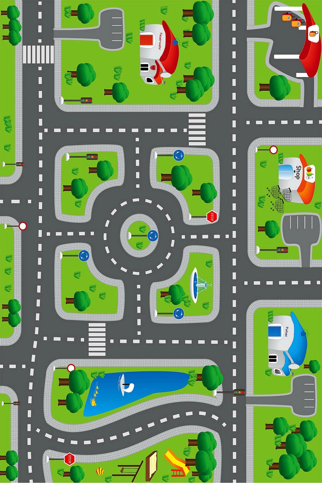 Qilim për korridor, shumëngjyrësh, 80x300cm, Conceptum Hypnose, WOOKECE051