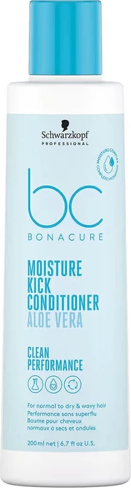 Kondicioner për flokë për femra Schwarzkopf Professional BC Bonacure Moisture Kick, 200ml