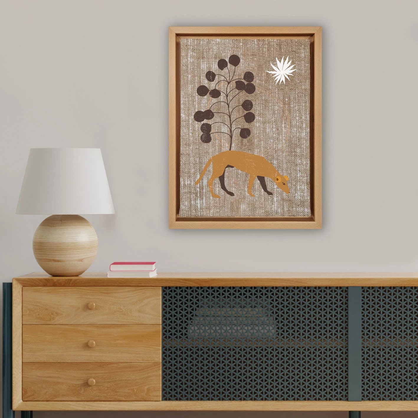 Pikturë dekorative në kanavacë, shumëngjyrëshe, Wallity, LNJ11888587937 - 96136, 96x136cm