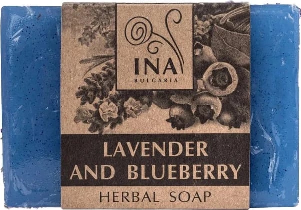 Sapun natyral INA ESSENTIALS me livandë dhe boronica 105g