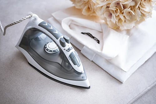 Hekur me avull, Mesko, 5037, 2800W, pllakë qeramike, depo uji 170 ml, gri