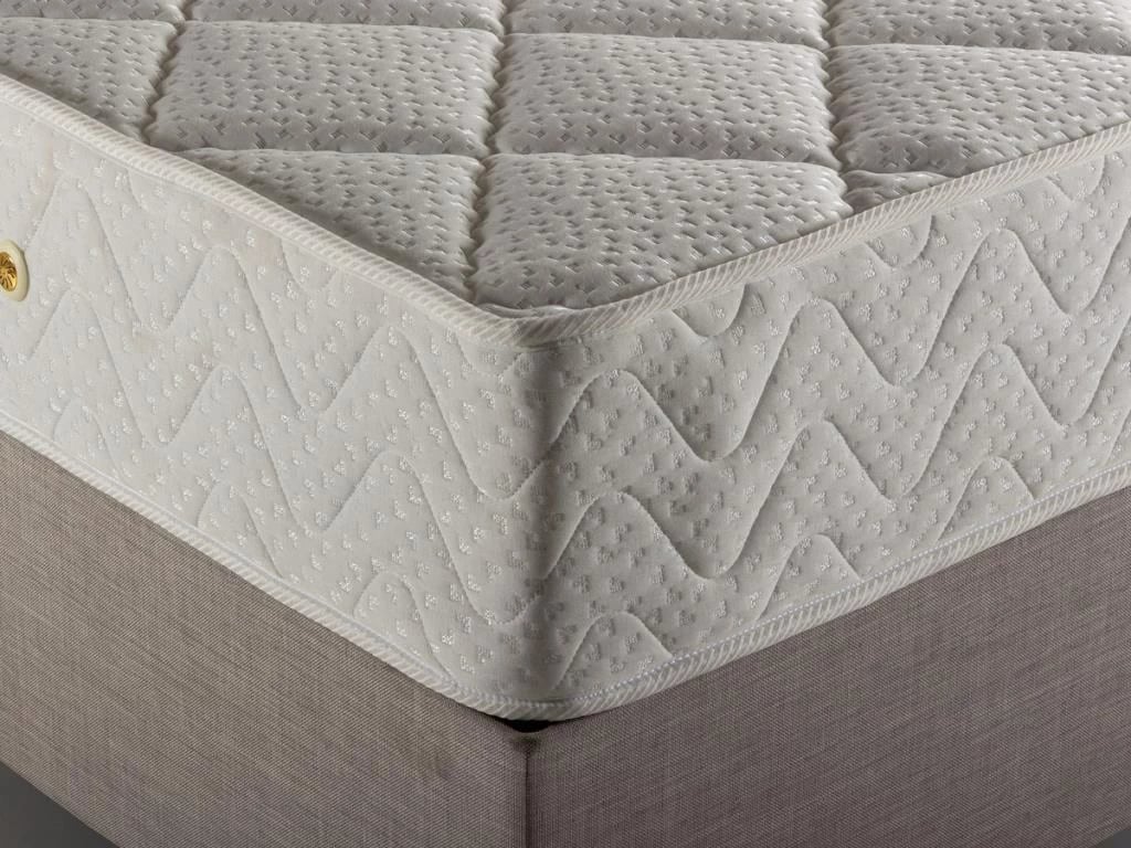 Dyshek dopio Skye Decor, Blue Pocket RollPack, 200x200 cm, i bardhë
