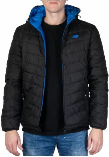 Jakne për meshkuj 4F, të zeza dhe blu