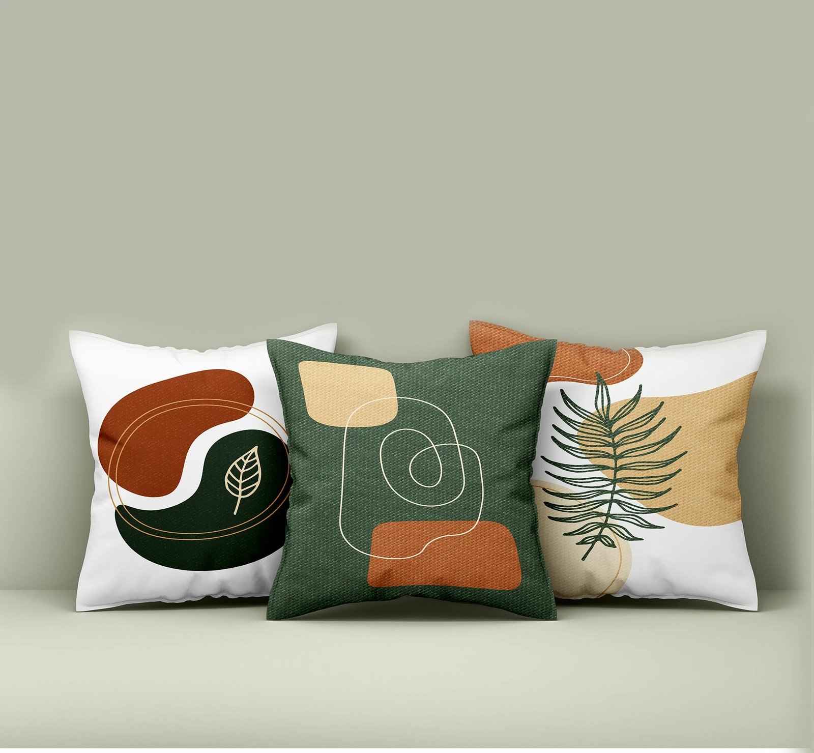 Set mbulesash për jastëk (3 copë), dizajn Aberto, HMI-KIR-126