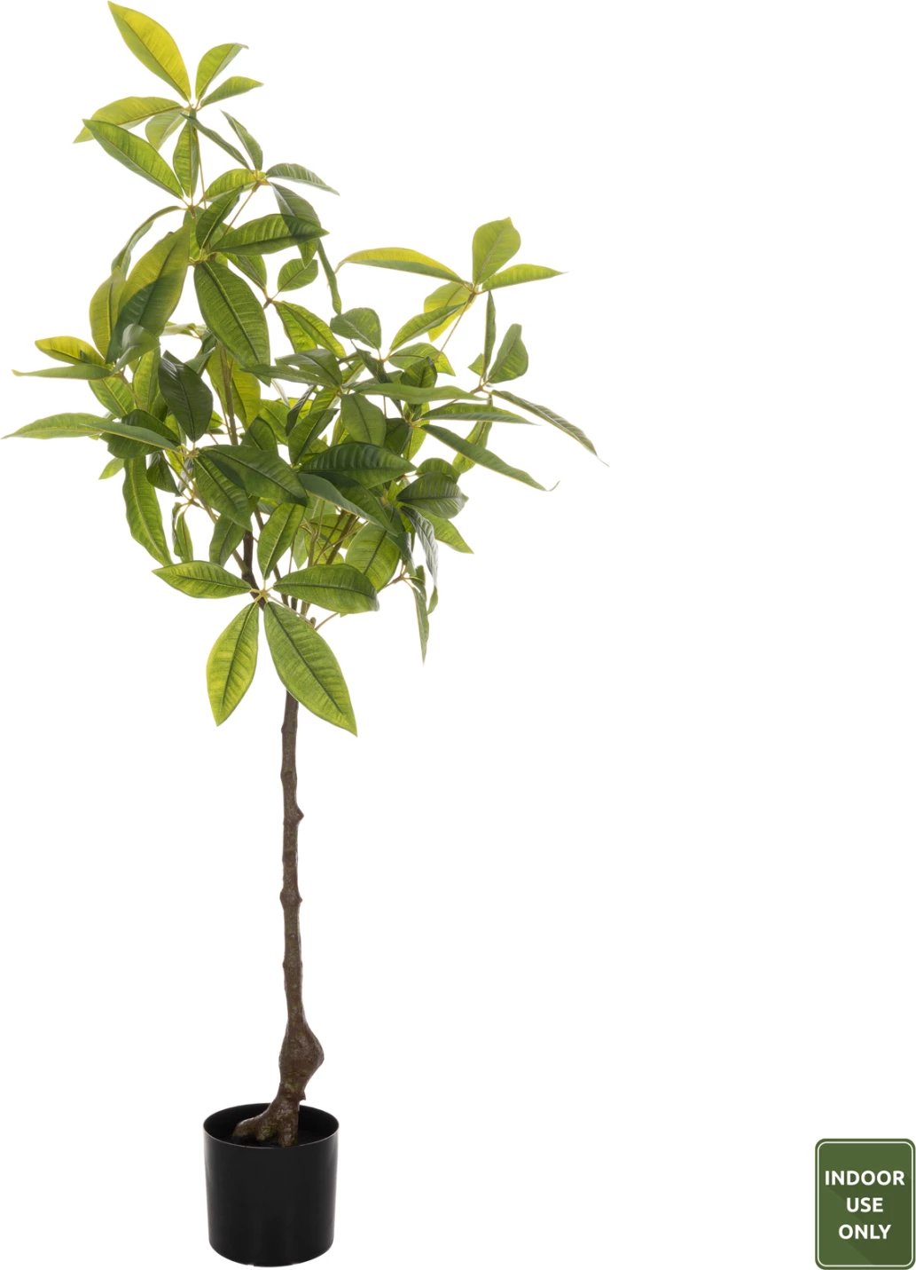 Bimë sintetike dekorative në vazo, FH4018, Pachira Macrocarpa, 125H cm