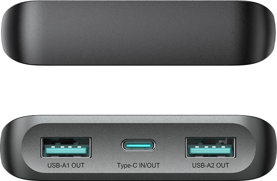 Powerbank Joyroom JR-PBF20, 10000mAh, 25W, me ekran, e zezë