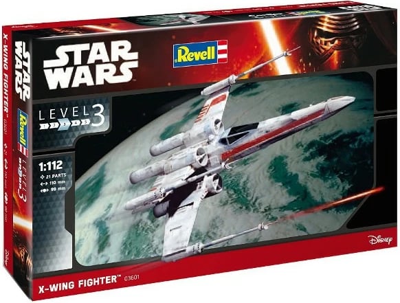 Model plastik Revell Star Wars X-wing Fighter 1:112