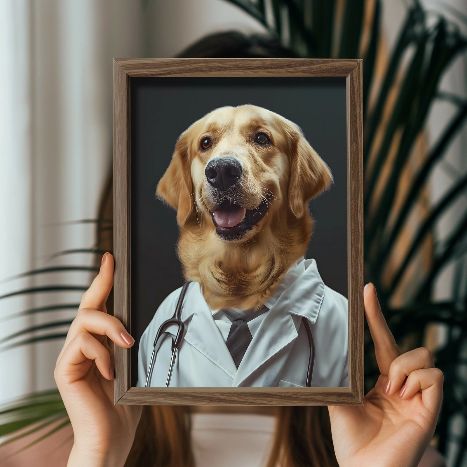 Pikturë dekorative me kornizë MDF, Wallity, GE037-L