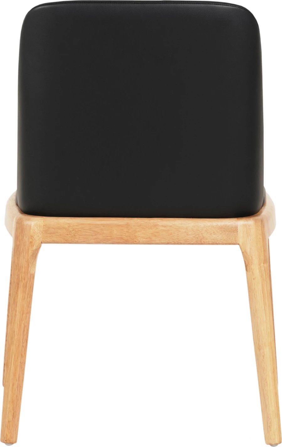 Karrige për ngrënie FURLAN FH9944.01 dru gome, PU e zezë, 54,5x58x86 cm