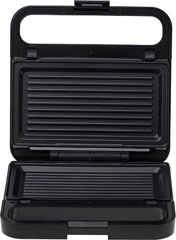 Aparat sanduiçi 2-në-1, Adler, AD 3070, pllaka të ndërrueshme grill/sanduiç, veshje jo-ngjitëse, 850W, i zi