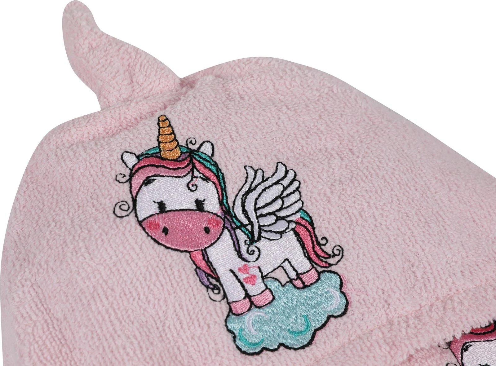 Set banjo për bebe, temë unikorn, rozë, për moshën 0-2 vjet