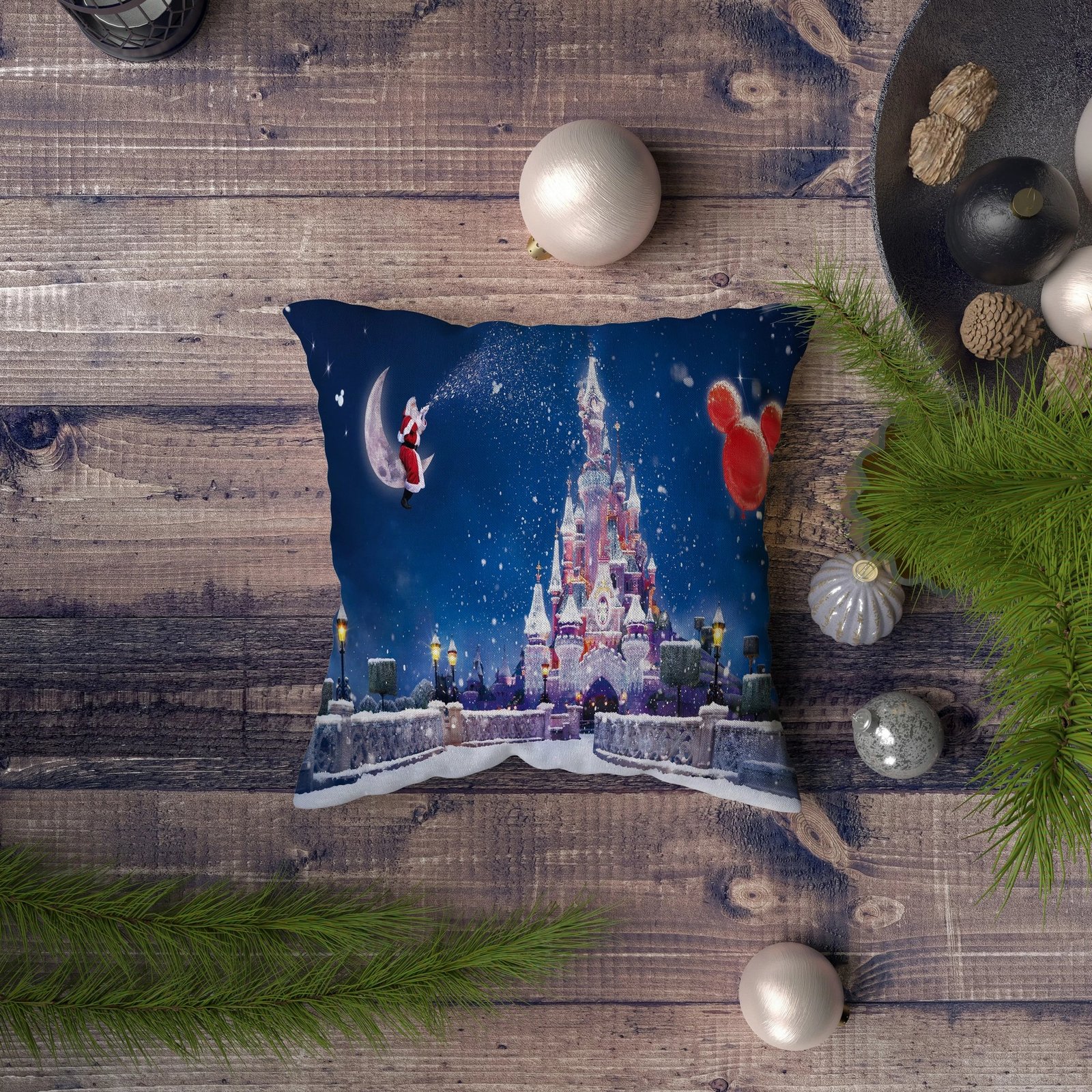 Jastëk dekorativ Aberto Design, NYXMAS062, shumëngjyrësh, 43x43cm