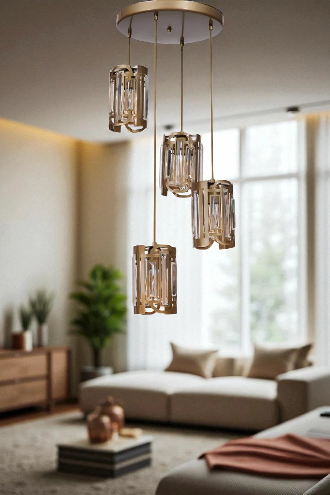 Llambadar Opviq, ngjyrë ari, 9045-4