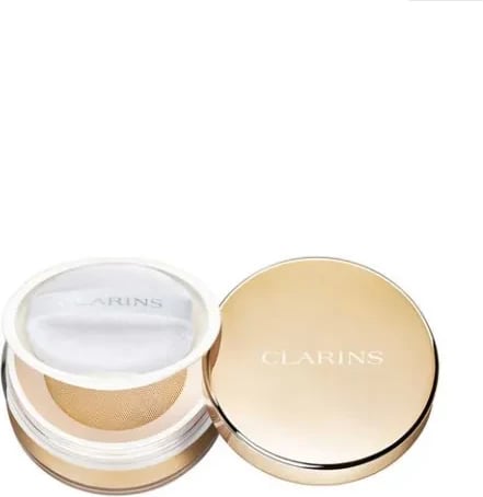 Pluhur i lirshëm matifikues Clarins Ever Matte 02 Universal Medium