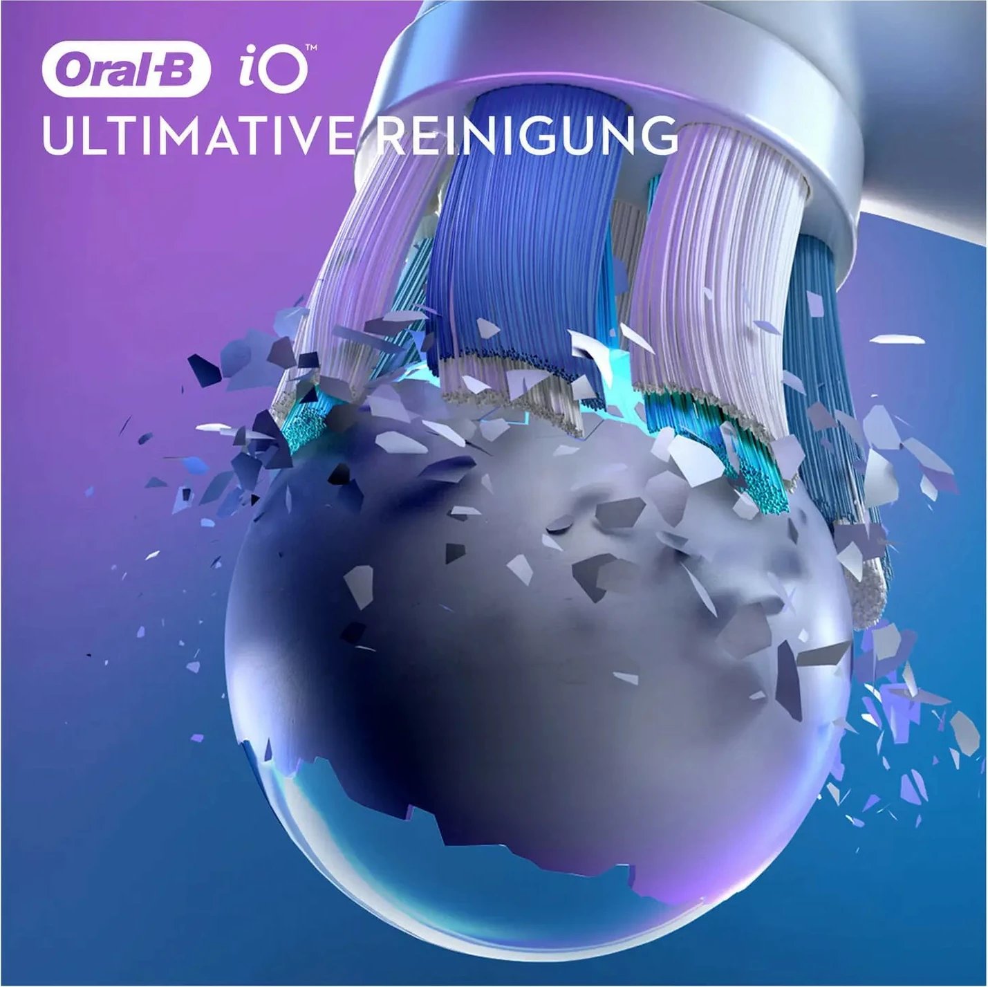 Koka rezervë për furçë dhëmbësh Oral-B iO Ultimate Clean 4 copë, bardhë