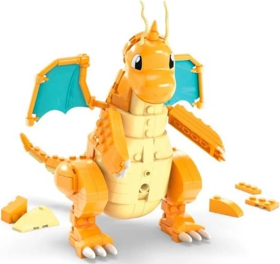 Set ndërtimi Mega Bloks Pokémon Dragonite, 387 pjesë
