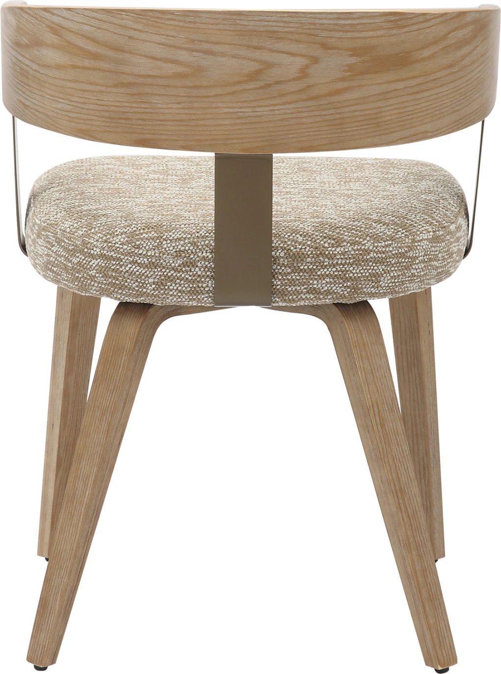 Karrige për ngrënie GALLEY FH9981.01, kornizë dhe këmbë prej druri, pëlhurë bezhë, 55,5x53,5x70H cm, set prej 2 copë