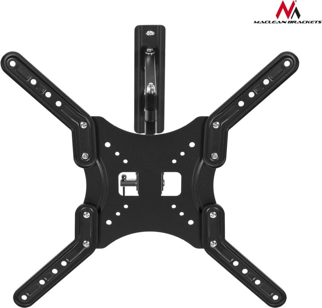 Mbajtës muri për TV/monitor Maclean MC-759 13-60\", deri 30 kg, VESA 400x400, i zi