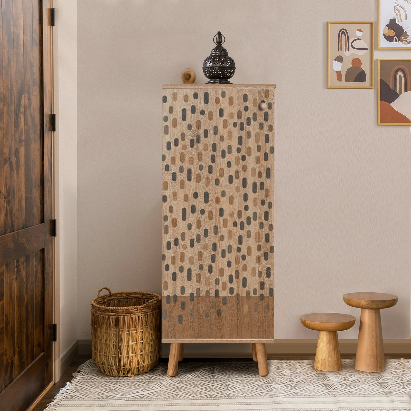 Dollap këpucësh Skye Decor, ngjyrë sonomo, Vegas - S 932