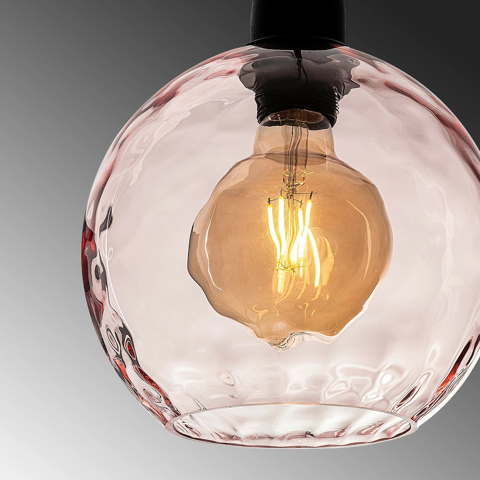 Llambë tavani Opviq Benek, rozë, 20-14303