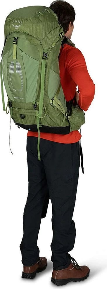 Çantë shpine Osprey Atmos AG 50, L/XL, Gjelbër