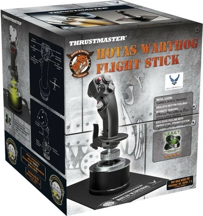 Joystick Thrustmaster HOTAS Warthog, PC, USB 2.0, i zi