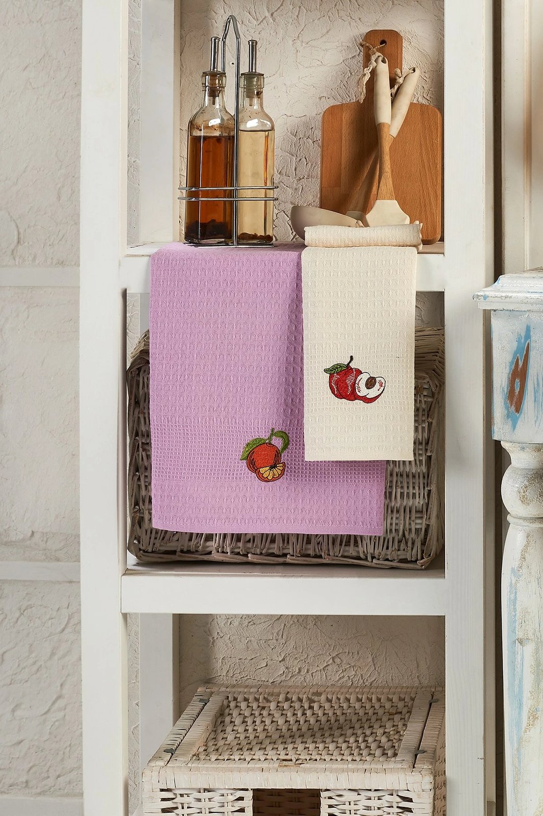 Set peshqirësh kuzhine (6 copë), Mijölnir, fruta, shumëngjyrësh