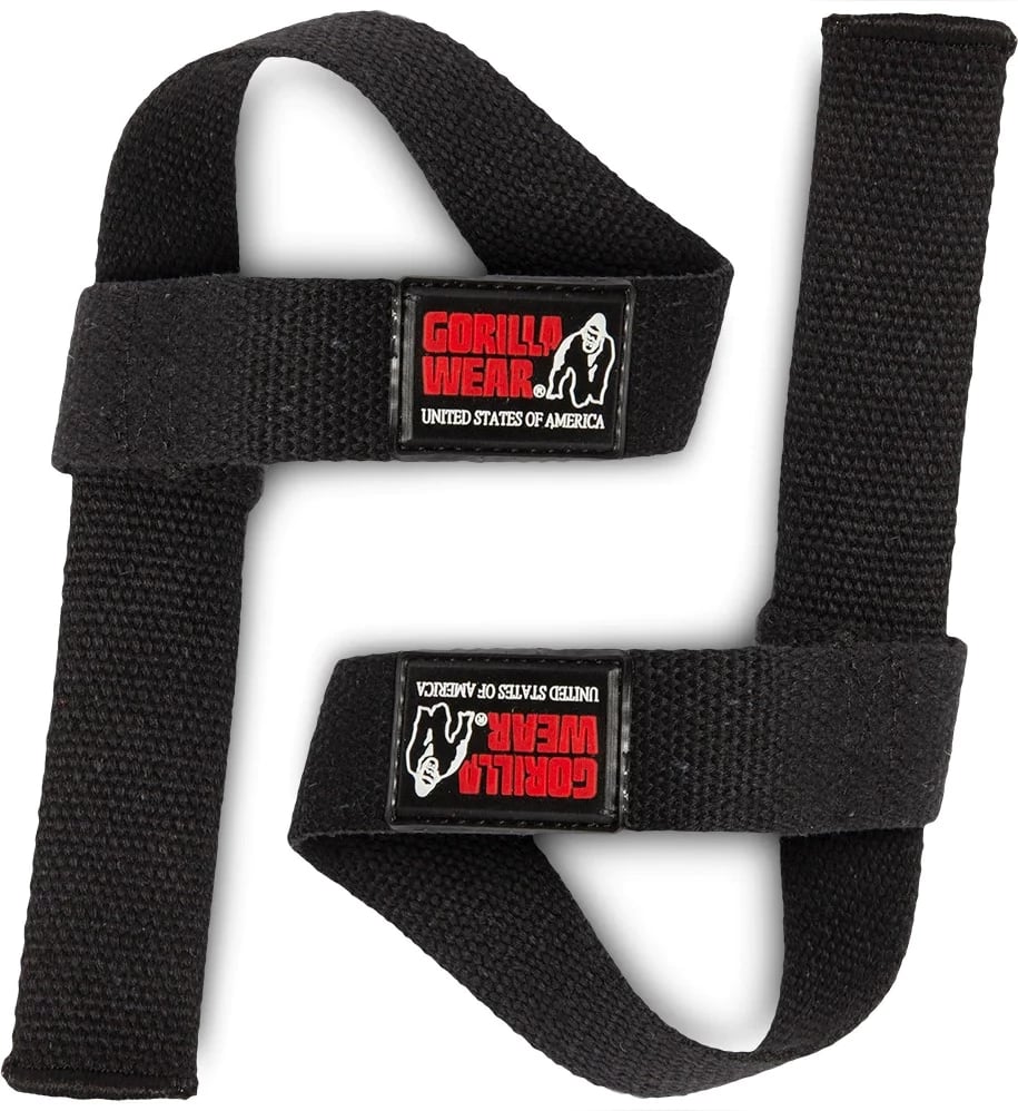 Non-Padded Lifting Straps - Black