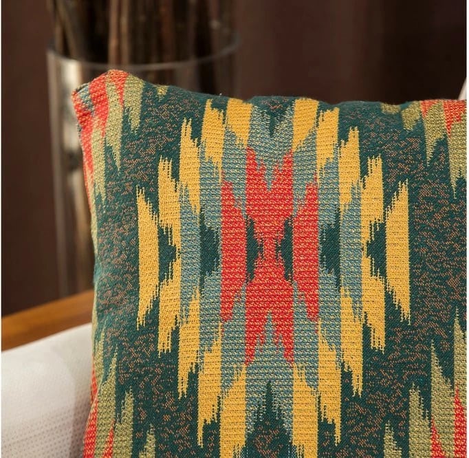 Jastëk dekorativ Aldo, ngjyrë e gjelbër, Evila Originals