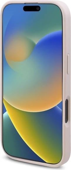 Mbështjellës Guess GUHMP16LP4ROPEMCP për iPhone 16 Pro 6.3", hardcase, MagSafe, rozë